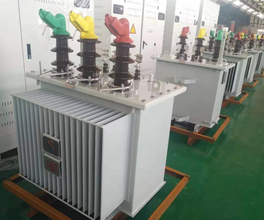 S11 Three-Phase Oil Immersed PowerTransformer 850 KVA 20/0.4KV Multiple Output Voltages (10KV 35KV 6KV) 50Hz 60Hz Frequencies