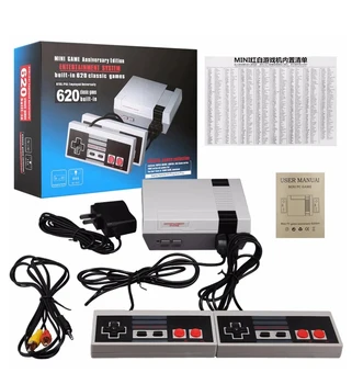 Console de jeux Rétro classique, 620 jeux intégrés Noir - Jeux vidéo
