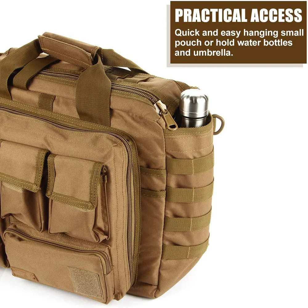 FREE SAMPLE Special Briefcase Men's Laptop Communication Pack Assault Briefcase Multifunctional Outdoor Bag