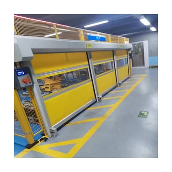 Electric High speed Roller Shutter Factory Direct Sales Pvc Industrial Plastic Door PVC Curtain Plastic Roll up Door 3 Years