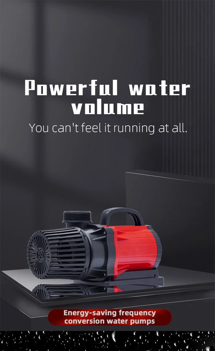 QihangRAS High-Pressure Mini Aquarium Fish Tank Submersible Pump Hot Sale Household Koi Pond Filter Circulating Water Pump product detail 1
