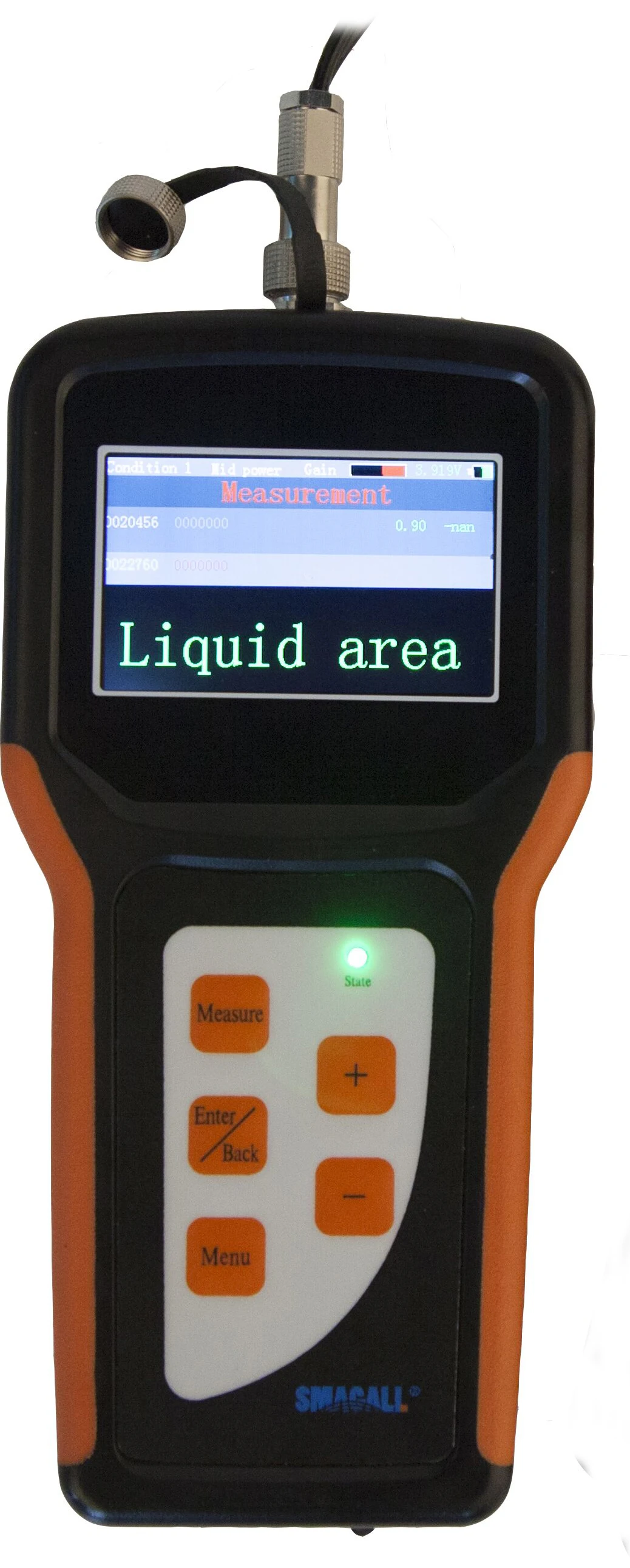 Handheld Portable Ultrasonic Liquid Level Indicator for Measuring Oil Fuel Tanks