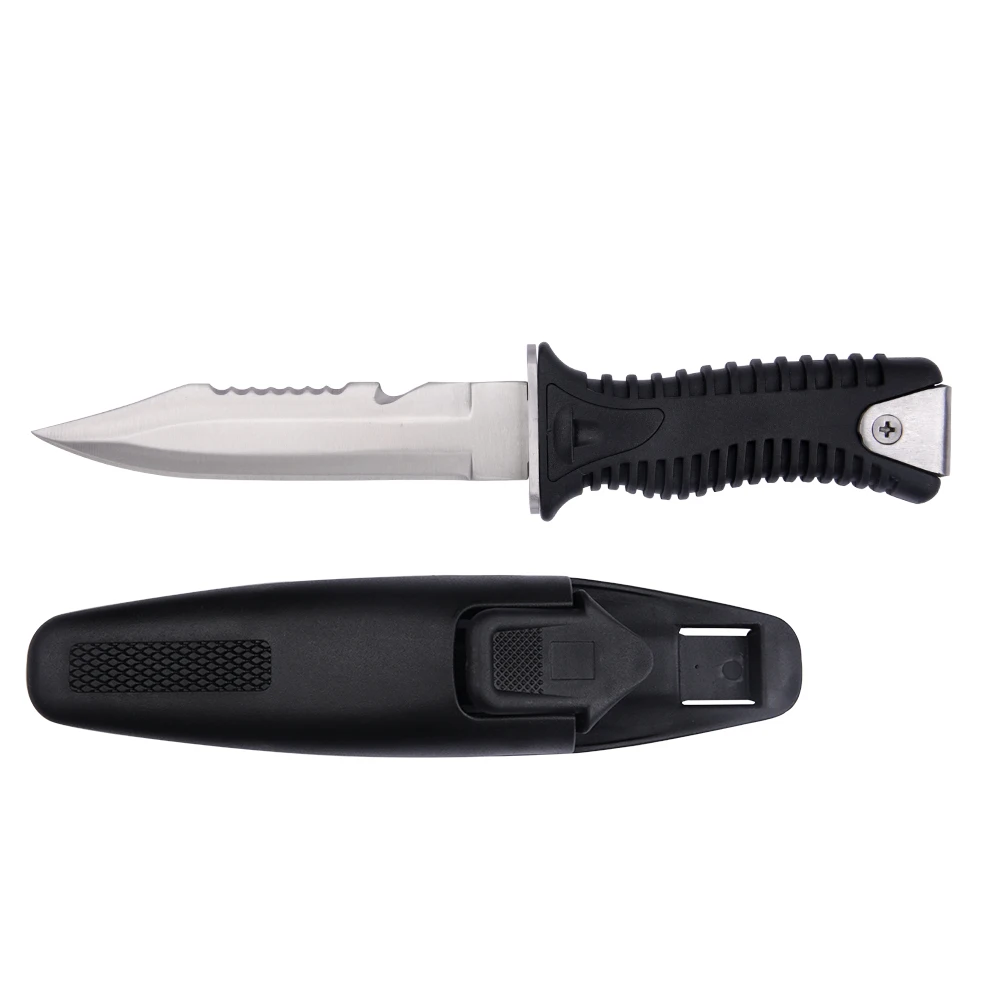 Customizable Designed Survival Hunting Knives Titanium Coating Scuba ...