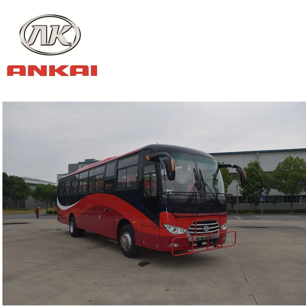 ANKAI 62 Seats  Economical Commutor Bus Diesel Leaf Spring Suspension  Strong and Suitblle for Bad Road Condition Good Service