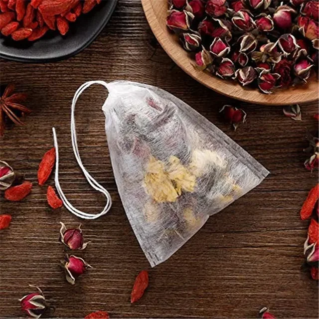 Natural Non-Woven Corn Fiber Leaf Tea Bag Eco-Friendly Seasoning Packaging & Printing Product