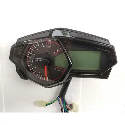 LCD Digital Motorcycle Dashboard Moto Speedometer Fuel Gauge