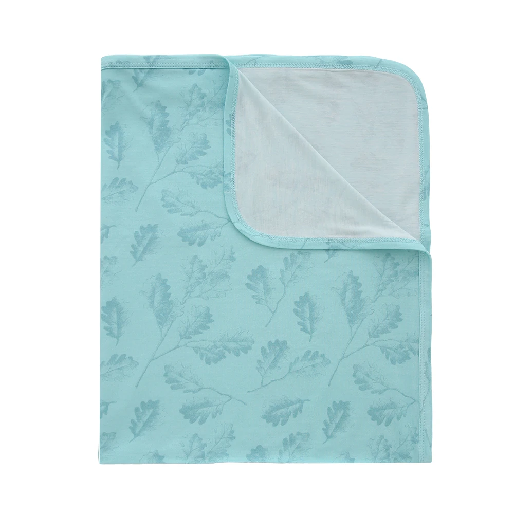 Low Moq Customized Printing Wholesale Bamboo Baby Blanket Comfortable And Breathable Baby