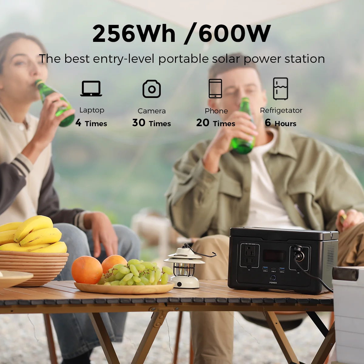 product 600w portable lifepo4 battery generator emergency solar power station solar energy system-34