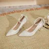 Silver / heel 5cm