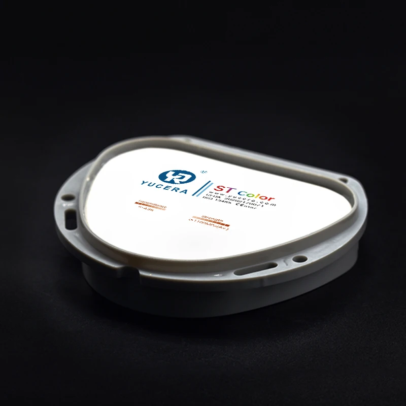 China Factory Price AG System Zirconia Blank 89mm ST Color Preshaded Dental Zirconium Blank