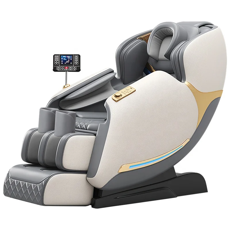 Hot Sale Sillon Masajes China Shiatsu Heated Electric Full Body 3D Zero  Gravity Massage Chair 4D With Lcd Controller