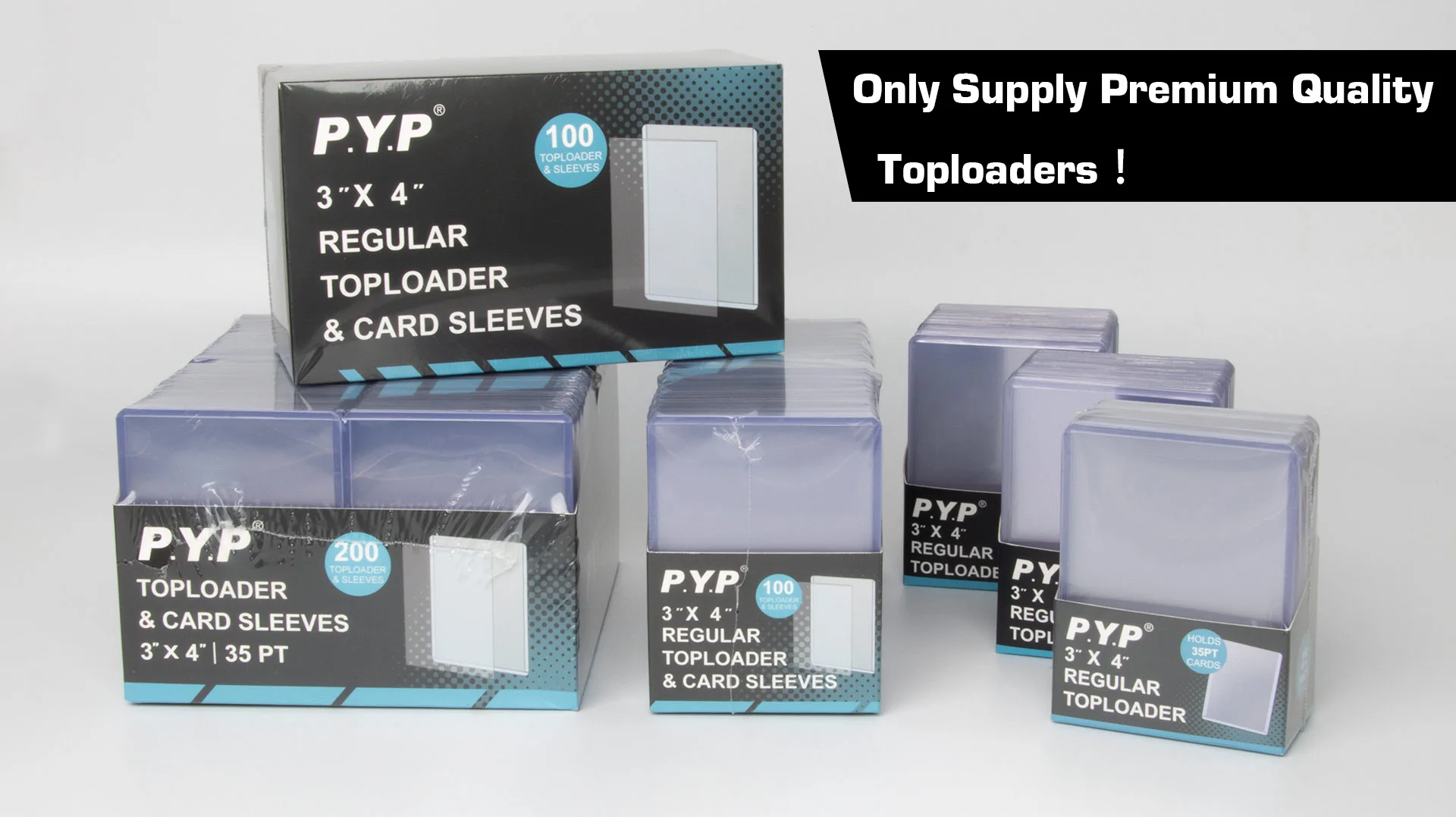 Ultra-PRO: 3x4 Regular Toploader and Card Sleeves 200 CT