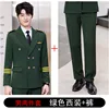 Green jacket (men) + pants