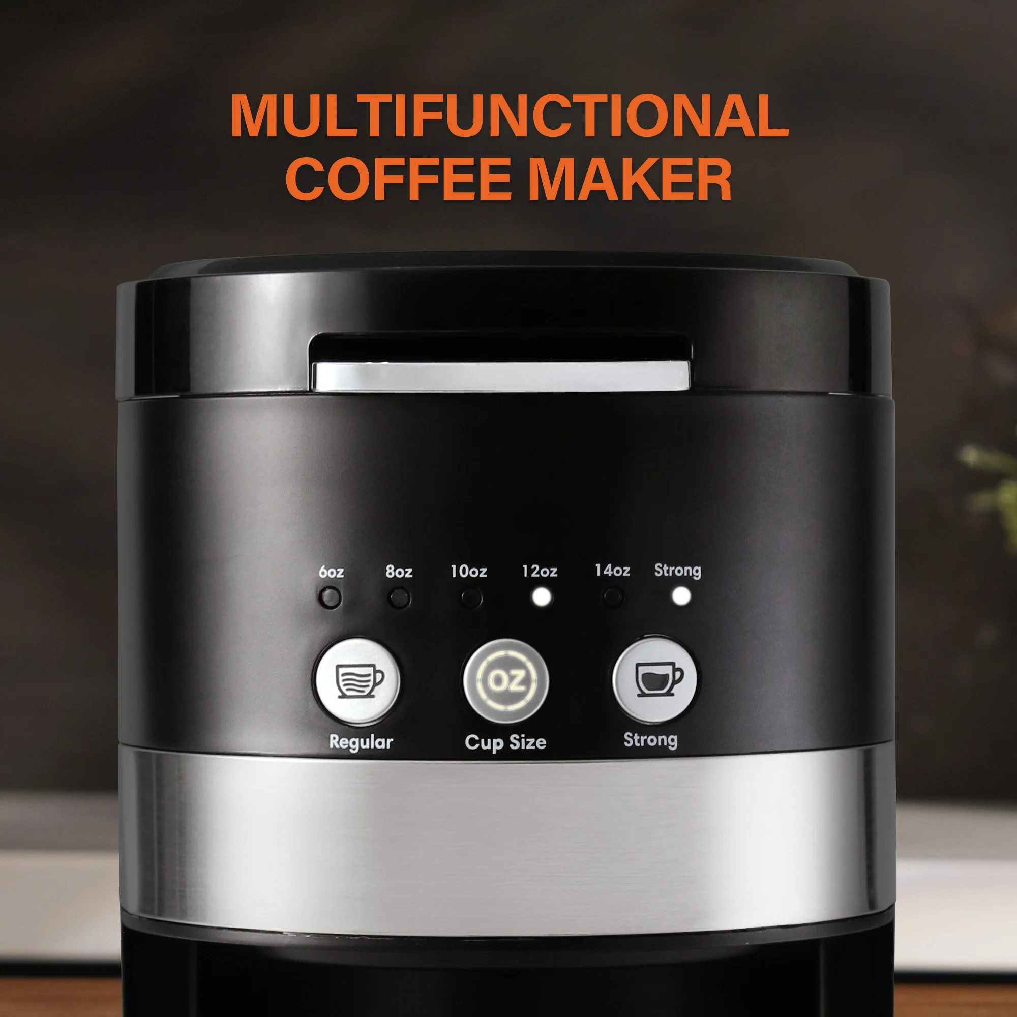 SHARDOR Instant Coffee Brewer Tea Machine Black Single Coffee Pod Fast Brew K-Cup Coffee Latte and Cappuccino Maker