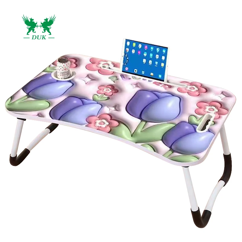 Small Furniture Bed Table Modern Design Adjustable Foldable Laptop Table for Furniture