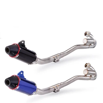 For HONDA CRF150 CRF230 CRF250 Escape Slip On Front Tube Link Pipe Connect Original full Motorcycle Exhaust System
