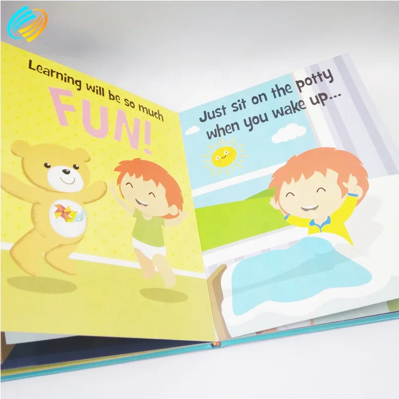 Chinese Imports Coloring Hard Cover Book Printing Custom Children's Board Books With Sound