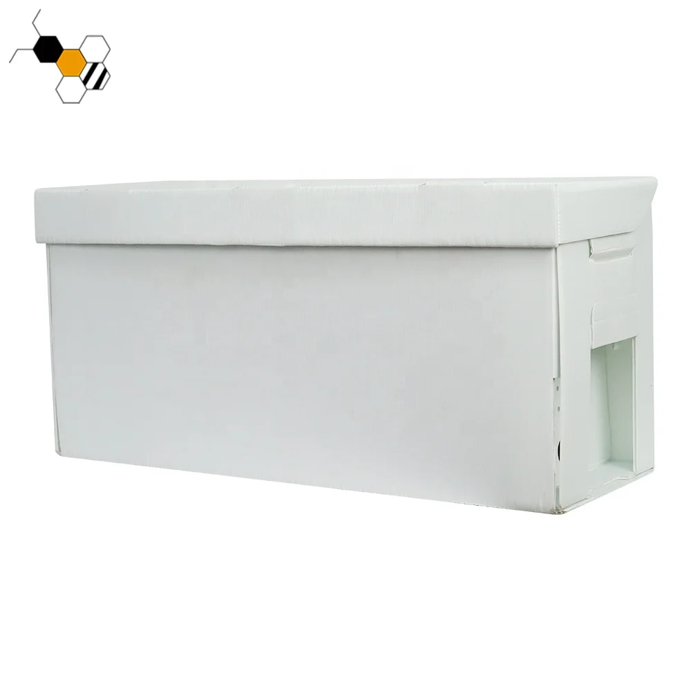 Queen Rearing PP Cardboard Nuc Box Nucleus 5 Frame Plastic Nuc Bee Boxes