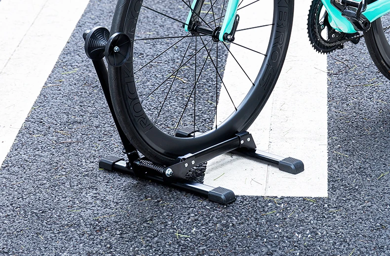 Rockbros Portable Foldable Bike Storage Rack - Vertical Bicycle Parking ...