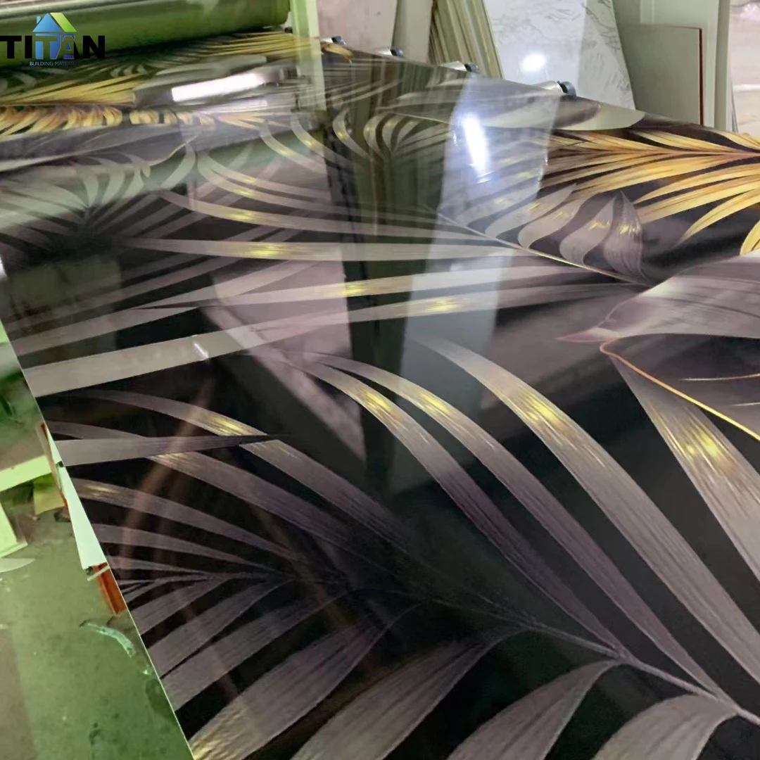 Marble Acrylic Sheet Pvc Marmolizado Uv Marble Sheet For Bathroom 