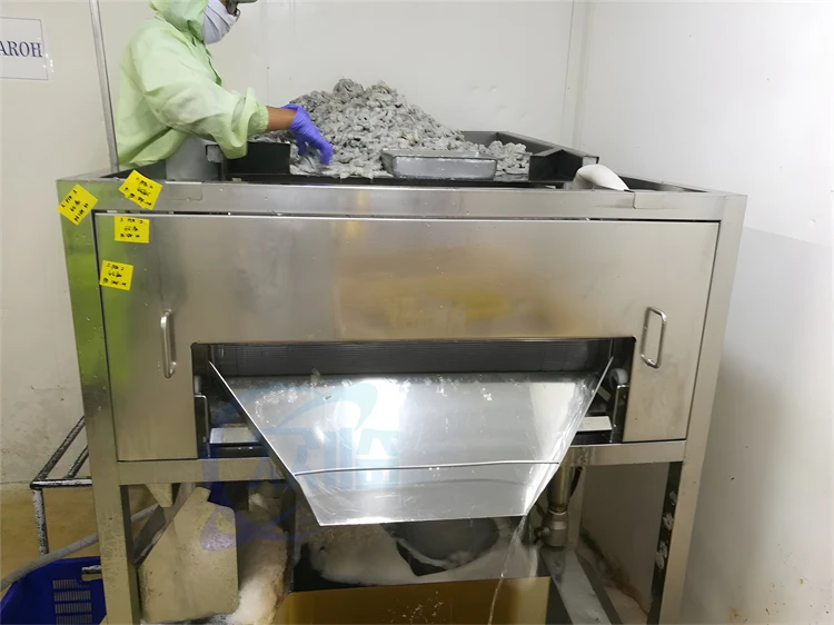 Seafood Shrimp Processing Equipment Shrimp Hair Washing Machine Shrimp Waste Separator