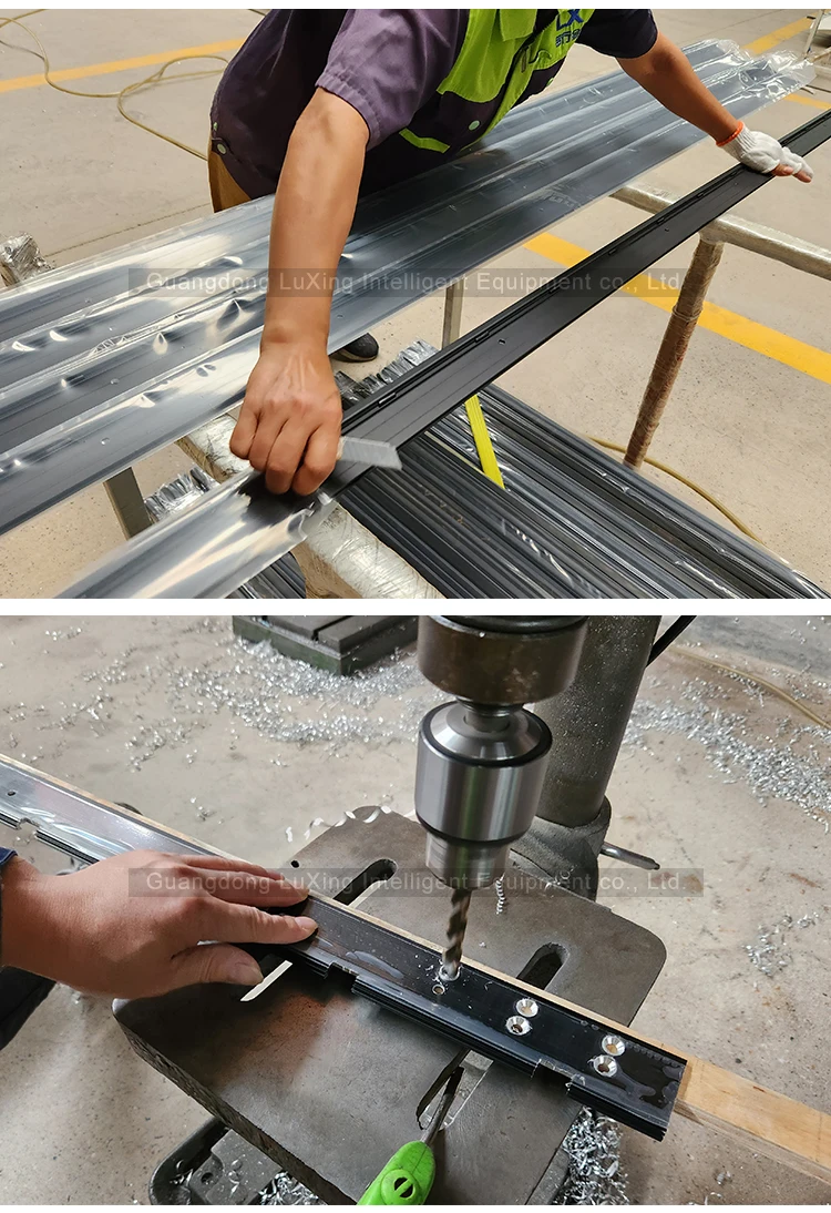 Heavy Duty Fire Rated Concealed Leaf Aluminum Full Mortise Hidden