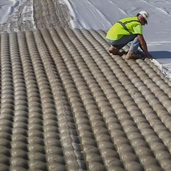 Geosynthetic Cement Blanket Proserve Concrete Mattress Fabric Formed Concrete Liner Geotextile Mattress for Slope Protection