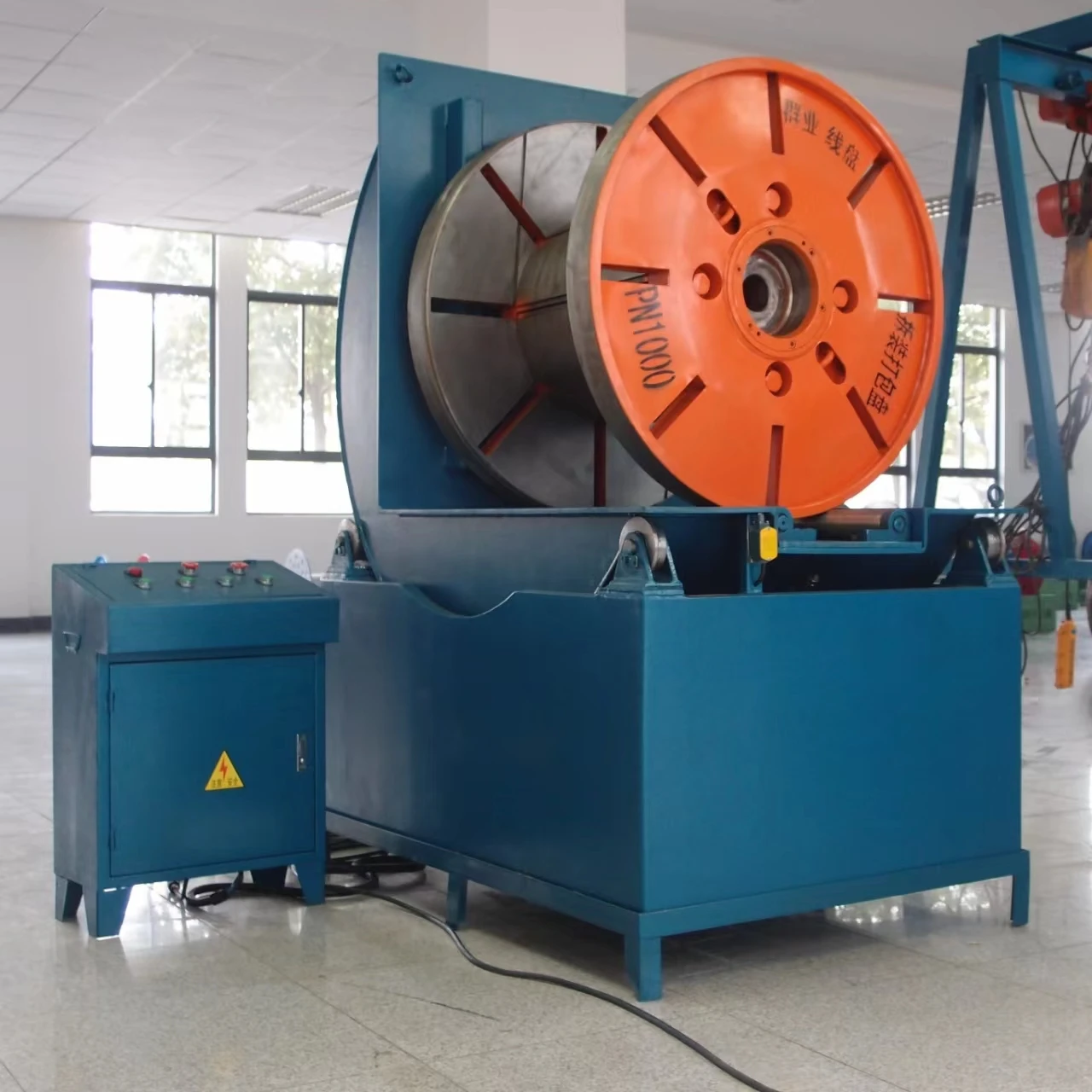 Customized Size Enhanced Metal Flange Process Bobbin for Copper, Aluminum Wire Steel Cable Payoff Spool Reel Fast Delivery