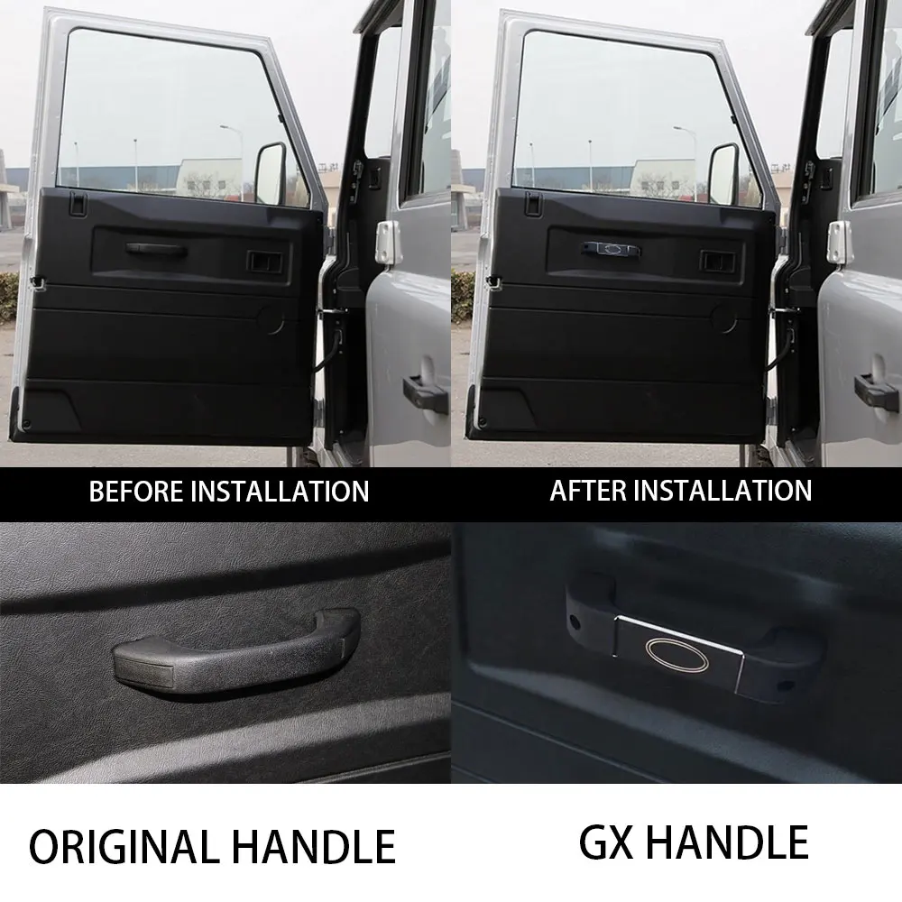 ランドローバー ディフェンダー 90 110 130用 車内 アルミニウム合金