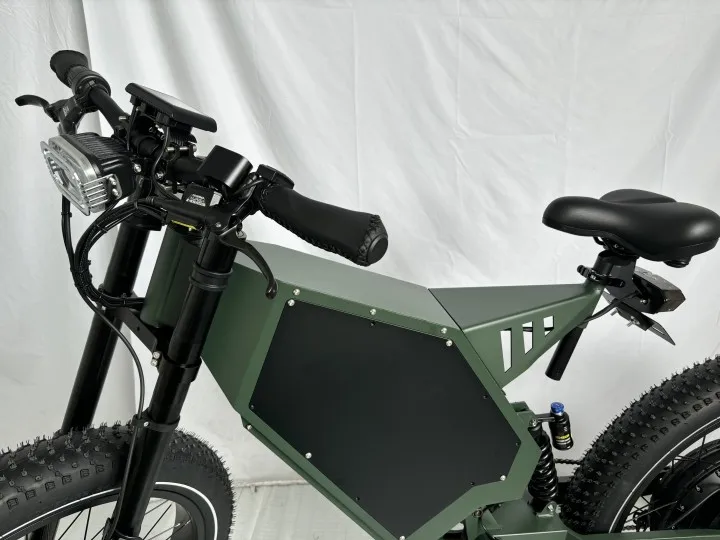 En güçlü 15000 güç w elektrikli bisiklet ön çift disk fren