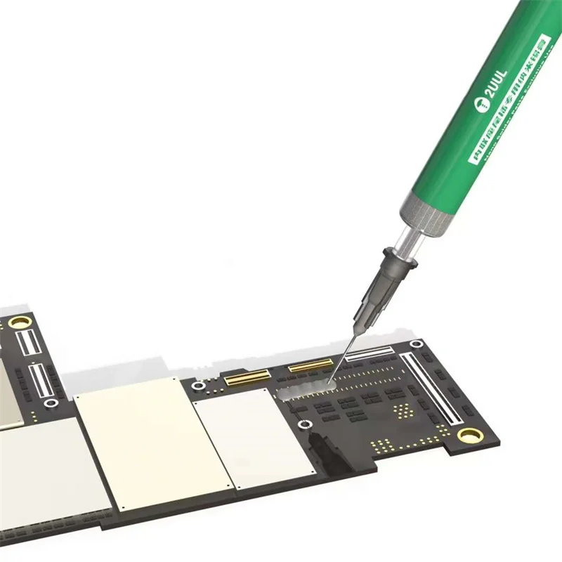 2UUL 183 Degree Nano Syringe Solder Paste Liquid Solder Tin Paste for Phone PCB SMD Repair Welding Flux Ock & FPC Connector