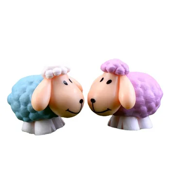 Amazon Ebay Hot Sell Mini Cute Long Ear Sheep Moss Micro Landscape Decoration Doll DIY Material Wholesale Fairy