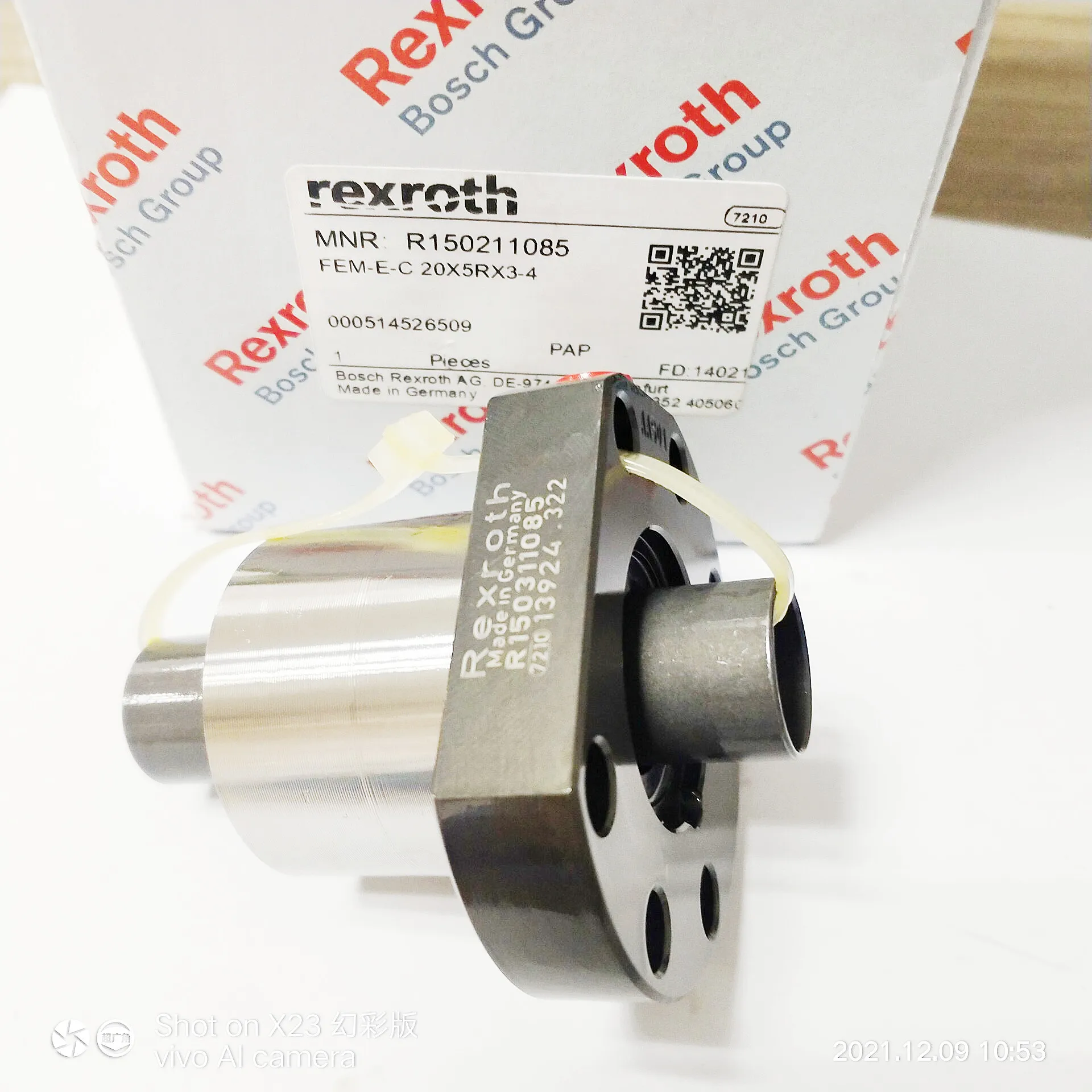 Rexroth CNC Machine Linear Ball Screw Nut R150254086 R150354086