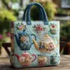 4 estilos-g321 bolso tote bordado-38x35x10cm