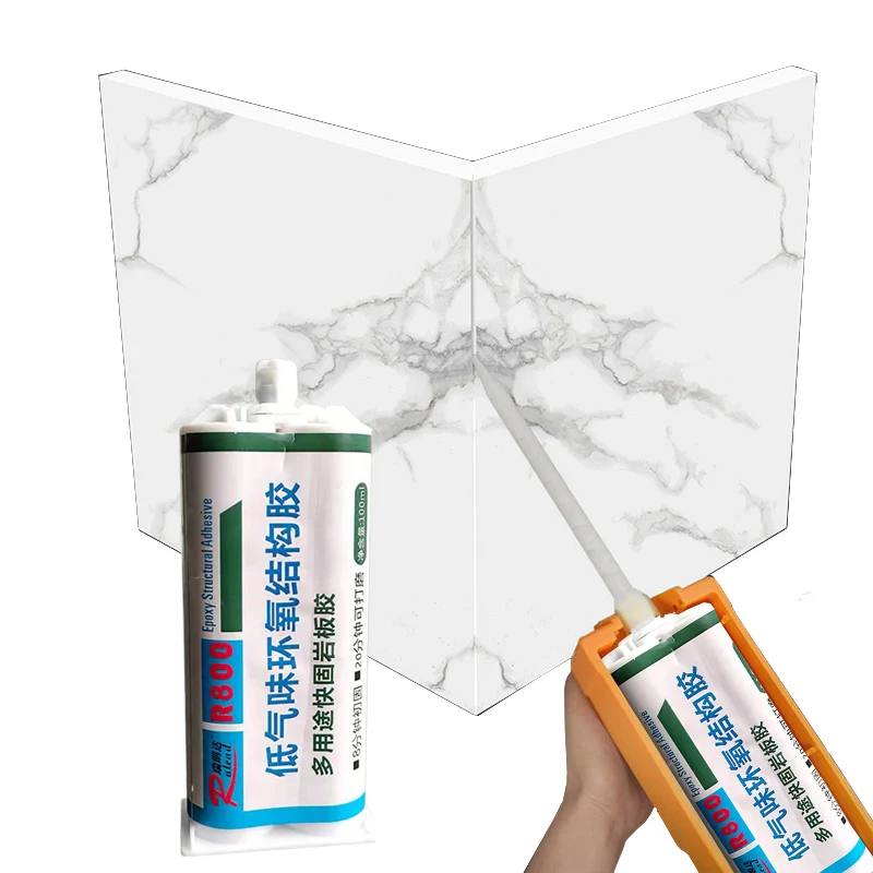 Stone Slate Adhesive Floor Tile Epoxy Sealant Quartz Slab Kitchen