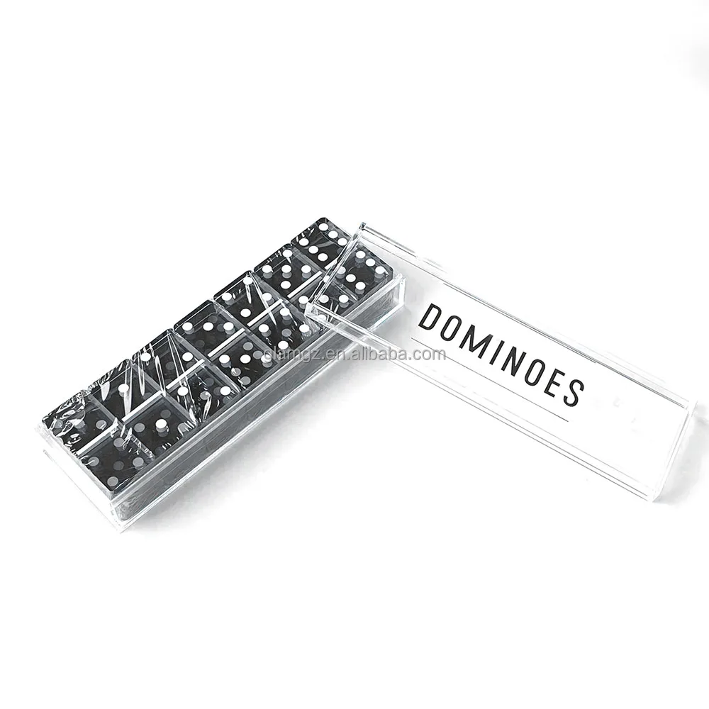 Regular Size of Acrylic Domino in clear Acrylic Box