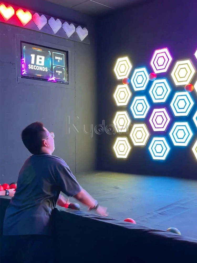 Activate Throwing Sport Reaction Games Wall Ball Room Escape Maze Arena