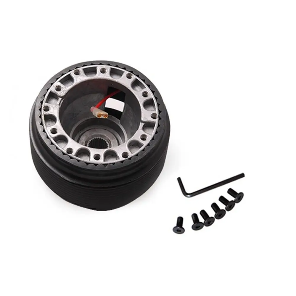 0.5インチ ステアリングホイールハブアダプター 変換スペーサー ブラック