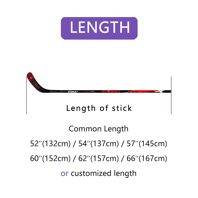 Factory Production Oem Sticks Youth Composites Professional Carbon