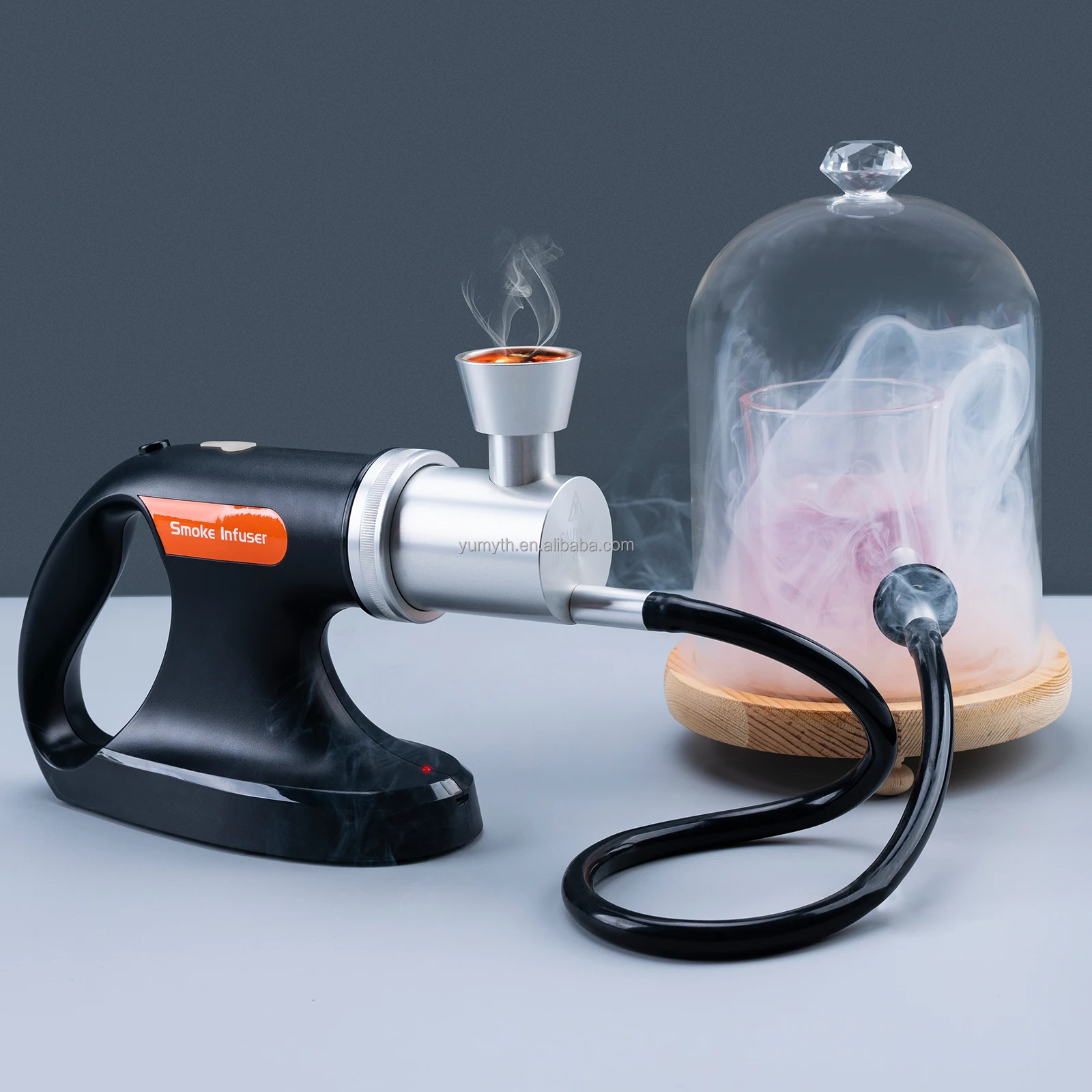 Portable Stylish Food Smoke Infuser with Varied Aroma