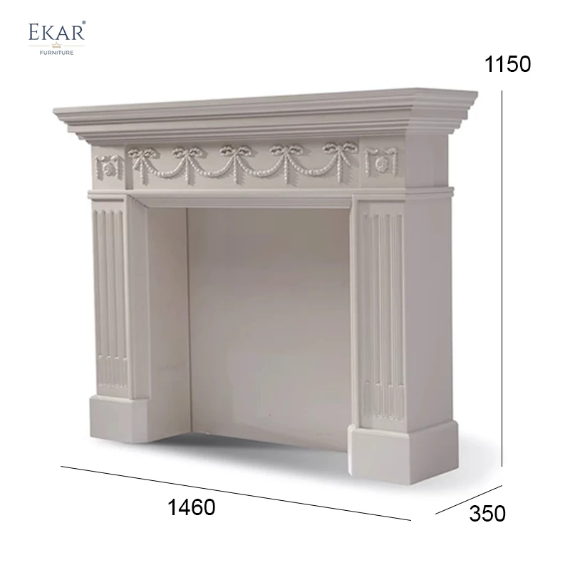 product elegant living room fireplace centerpiece-65