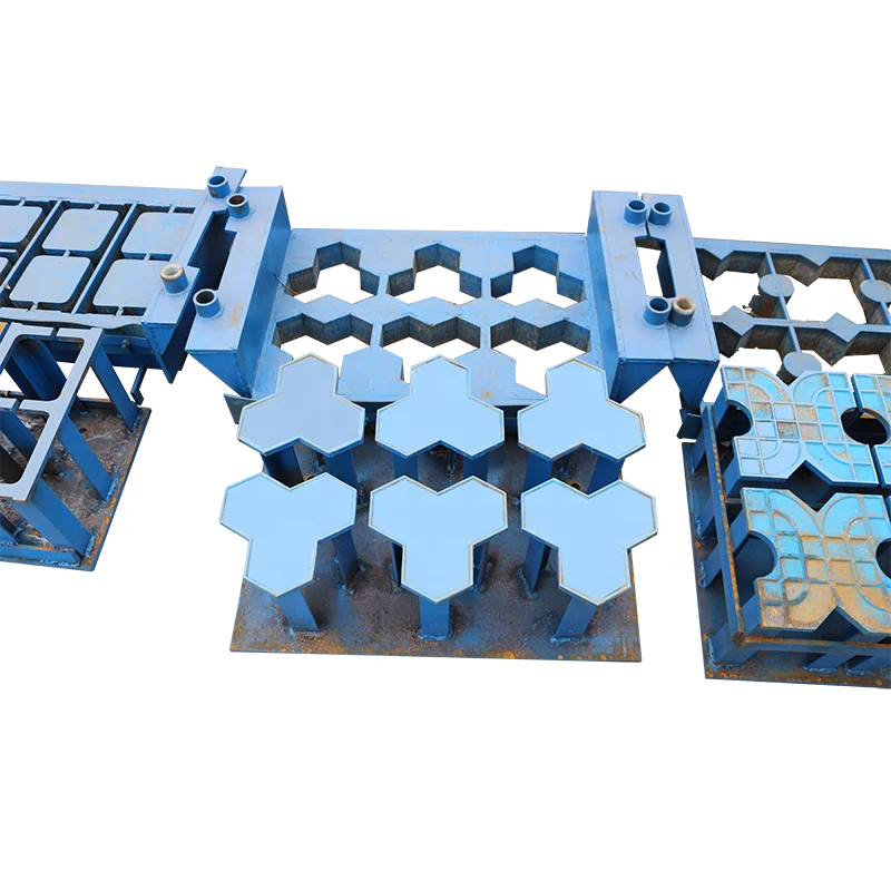 Manual Concrete Hollow Solid Block Paver Brick Interlocking Block Making  Mold