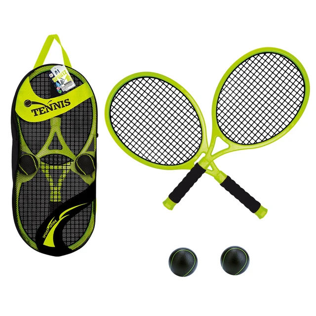 New Arrival Kids Sporting Toys Plastic Tennis Set 9.8Inch Tennis Rackets With Portable Bags For Indoor Outdoor