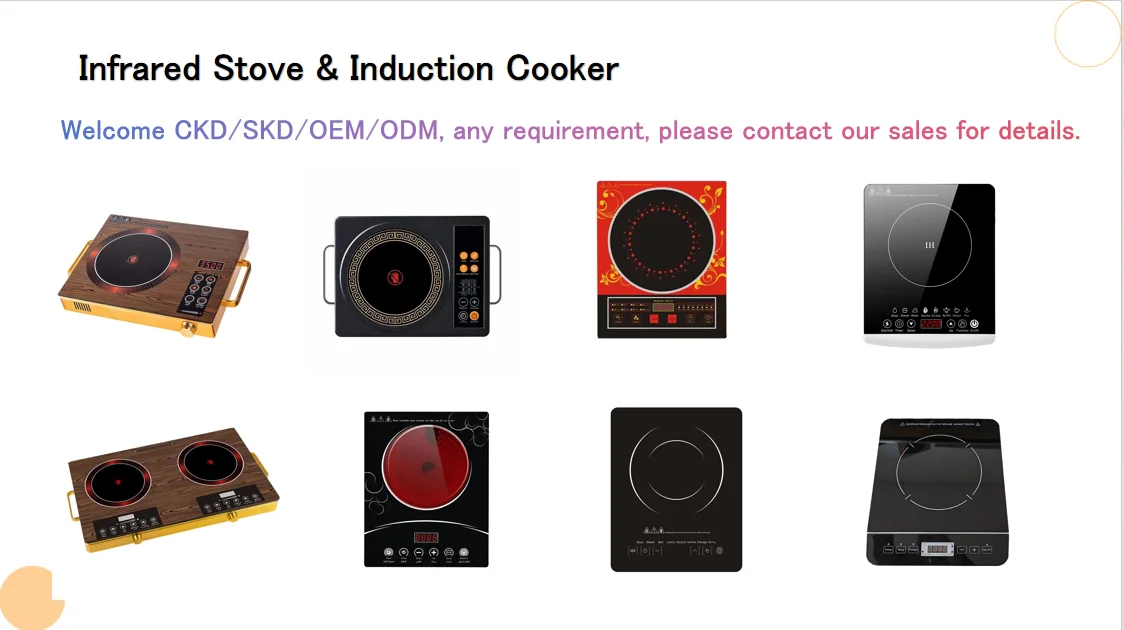 High Quality Induction Cookers 2200 Watt - Waterproof & Efficient