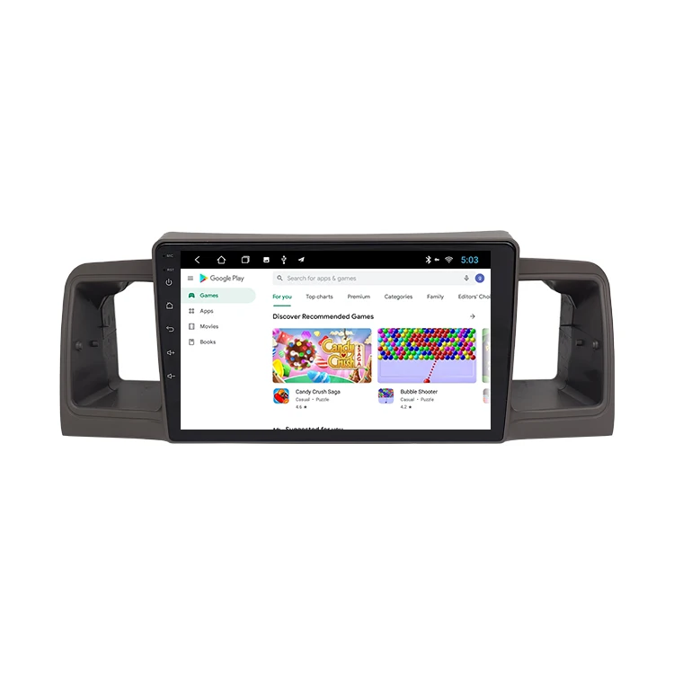 Android Dvd Car Player Radio Video Plastic Frame Bracket Fixing Panel Interface Dashboard Stereo Adapter Kit for Toyota Corolla