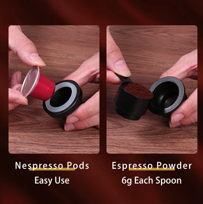 Mini Expresso 24v Car Coffee Maker Machine Battery Powered Operated