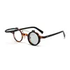 Lente gris claro carey negro