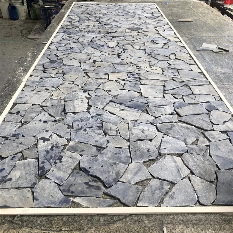 product azul blue   wall panel table top furniture dining table tops polished agate gemstone-4