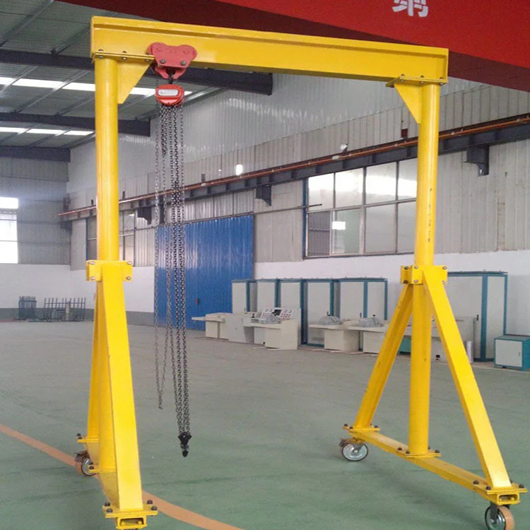 Mobile Mini Gantry Crane - 2 Ton to 10 Ton Capacity