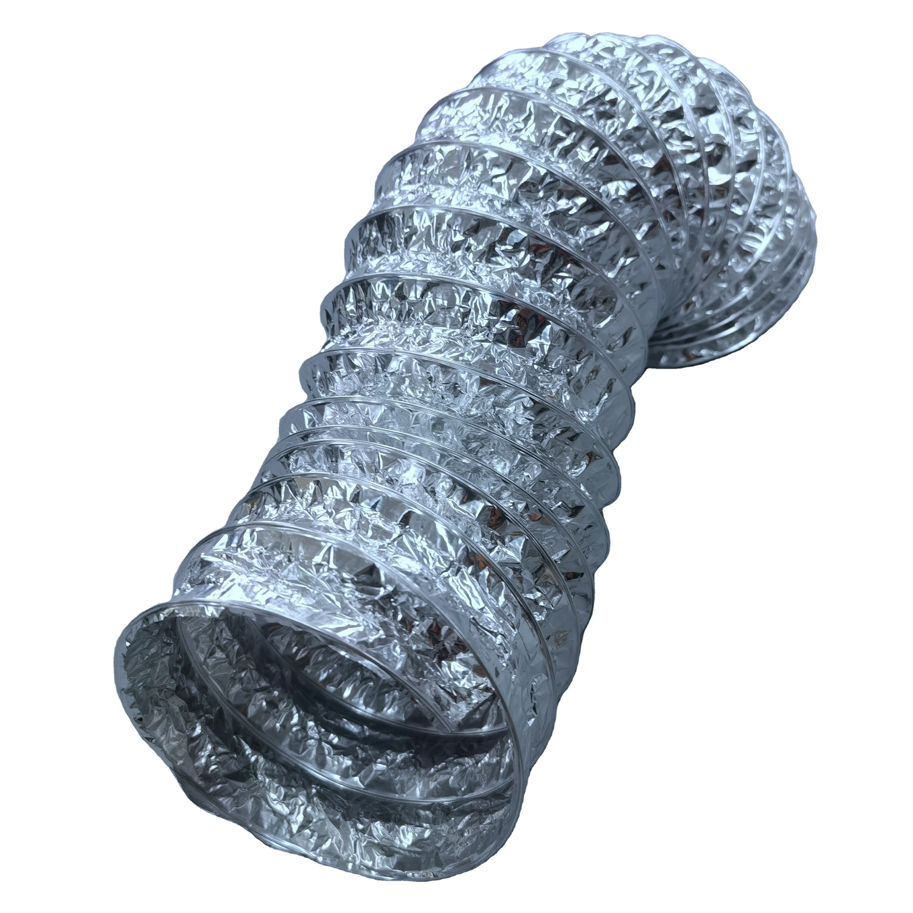 Non Insulated Duct X 25 Flexible Foil Duct for Bath Fan and Other  HVAC Applications